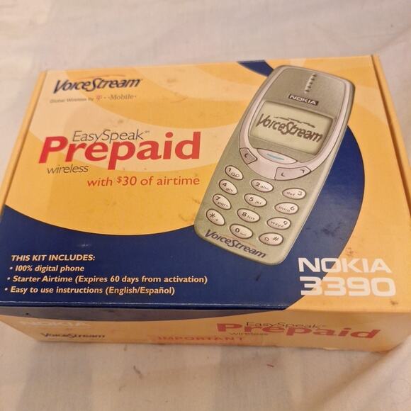 Nokia Voice Stream Cellular Phone-Rare-Nokia 3390 - Picture 1 of 6